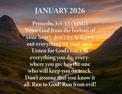 Abba's Motivational Calendar - 2026